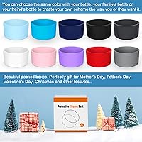 Vista 8 de Funda de repuesto para bota de popote compatible con vaso Stanley de 40 onzas y 30 onzas