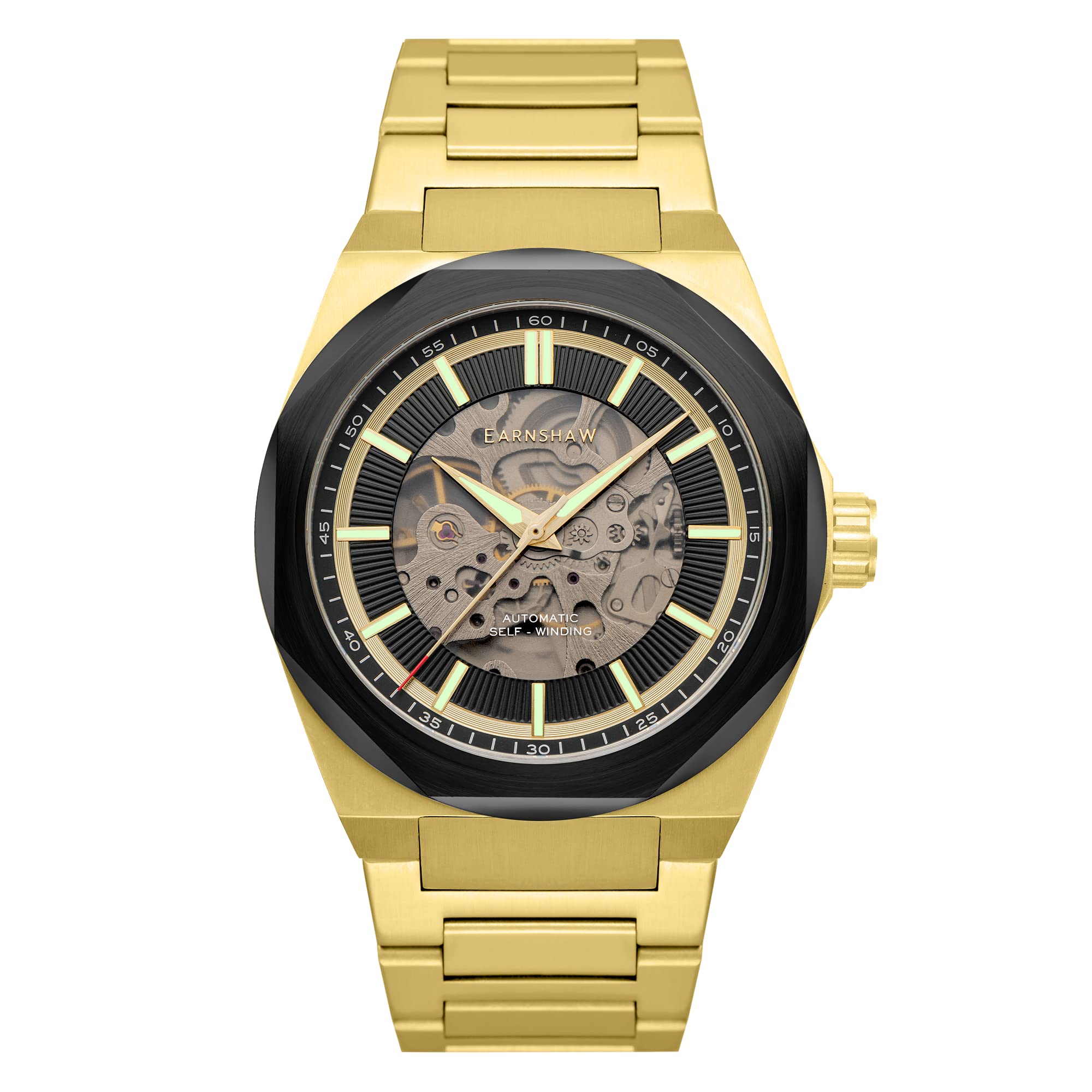 EARNSHAW Clark Analog Black Dial Mens Watch-ES-8182-99 (B0B6V3G57K) Amazon Price History, Amazon Price Tracker
