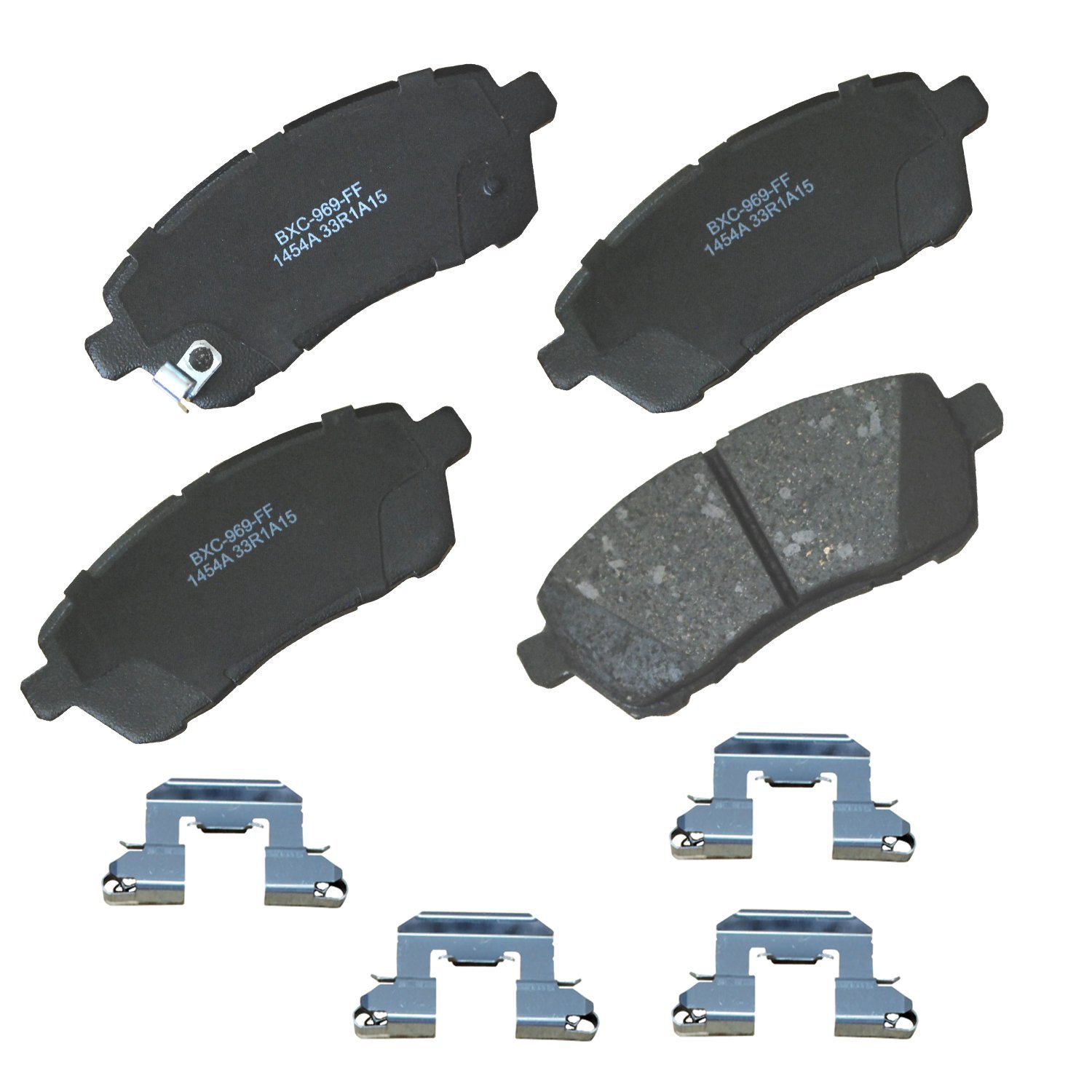 Bendix Premium SBC1454A Ceramic Front Brake Pads for Mazda 2 2014-2011, Suzuki Swift 2014, Swift 2021-2020