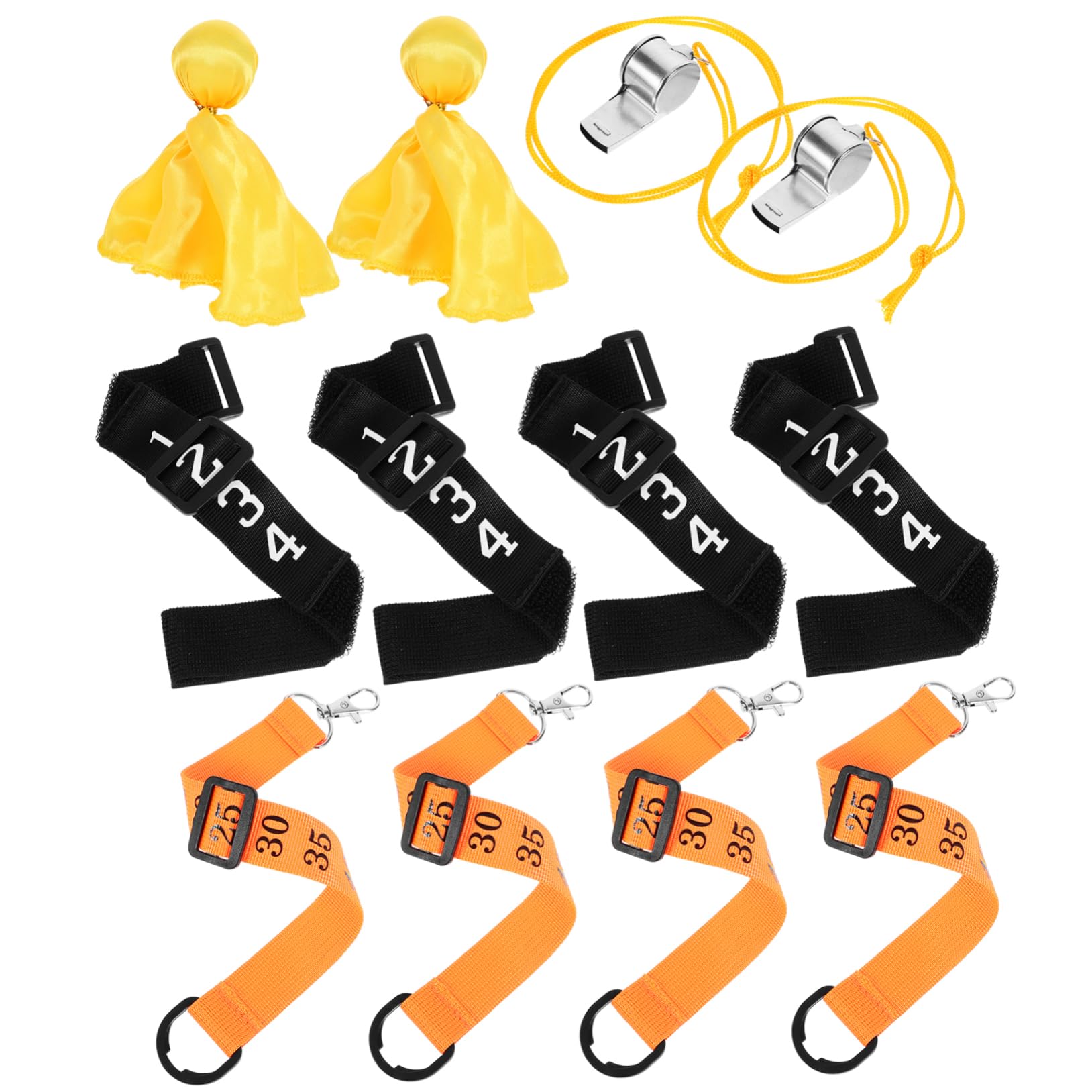 UPKOCH Standard-Schiedsrichterausrüstung Fußball-Schiedsrichter-Kit Schiedsrichterausrüstung für Wettkämpfe Bausatz Fußball -Schiedsrichterausrüstung Pfeifenanhänger Legierung