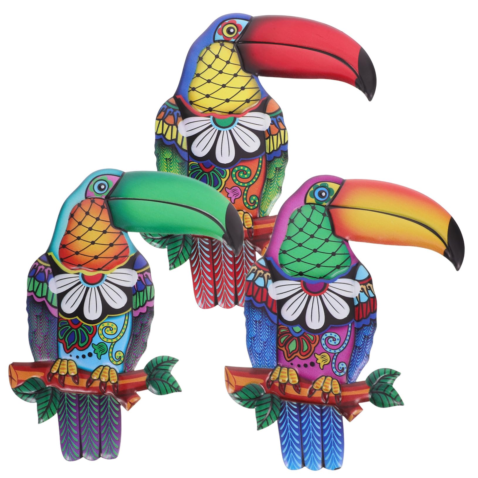 Oiseaux décoration murale de fer pour égayer un mur vide - 8