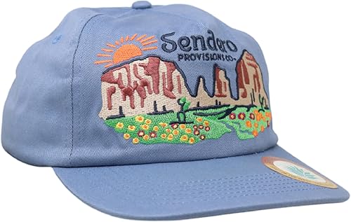 Miniatura 6 de Sendero Provisions Co. Blue Desert Bloom Outdoor Snapback Hat