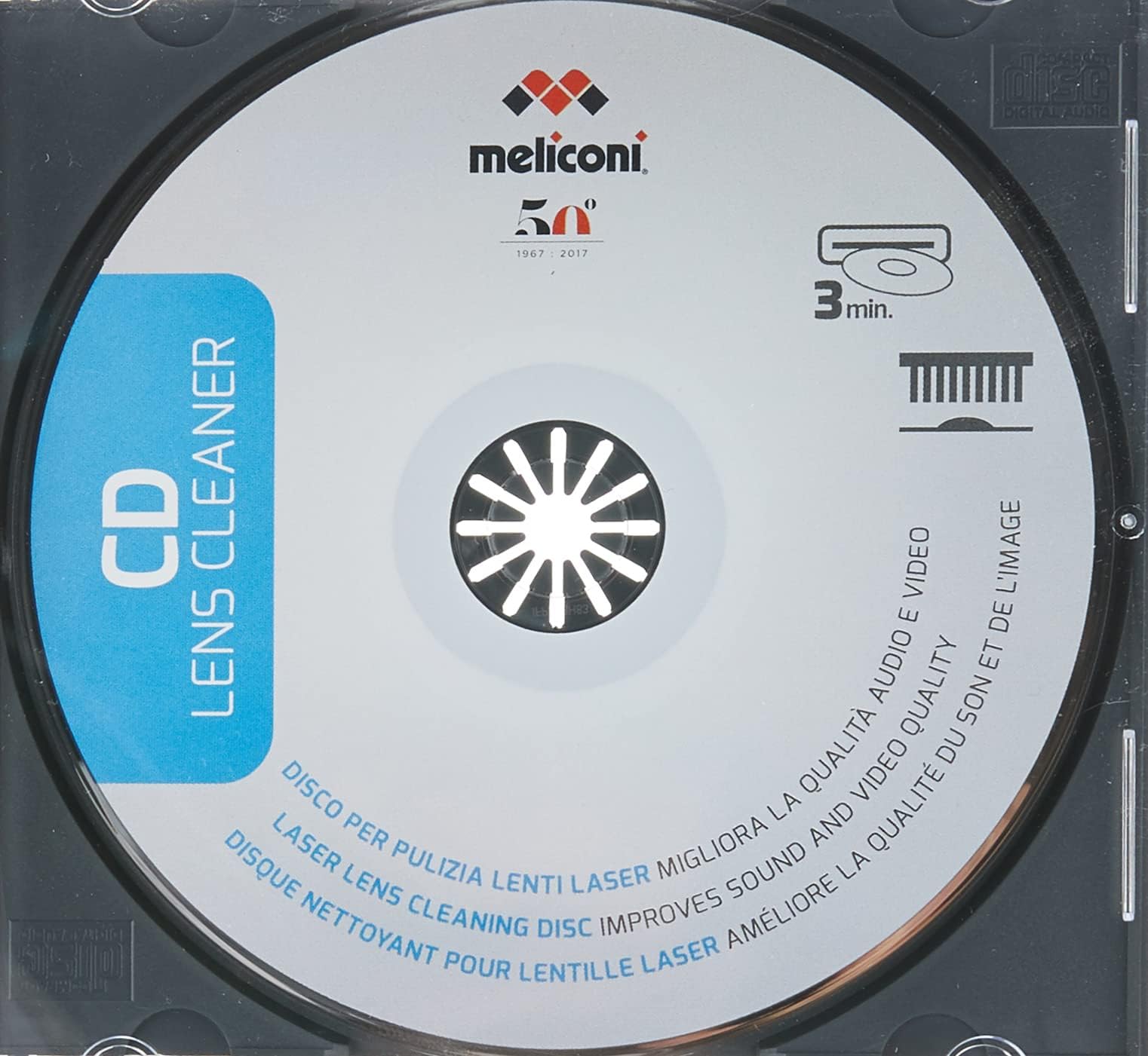 621011 Cleaning Disc for CD Player - Blue