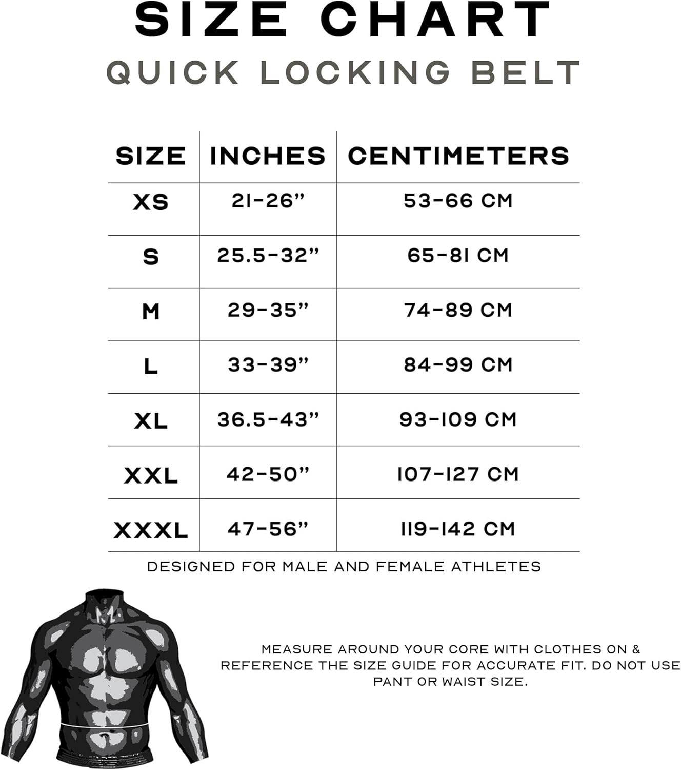 Gymreapers Quick Locking Weight Lifting Belt for Men Gym Belt for Powerlifting Deadlift Belt with 4 Inch Neoprene Metal Buckle Back Support Weightlifting Belt Women - Image 8