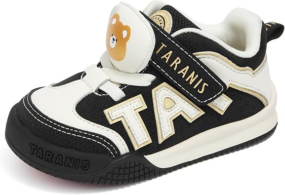 TARANIS Toddler Walking Shoes Wide Toe Running Kids Baby boy Girls Sneakers Tennis Shoes