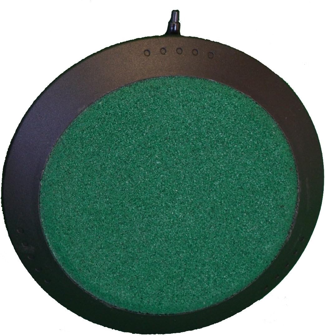 Deluxe 3 Inch Round Air Stone Disk for Hydroponic Systems, Fresh Water & Saltwater Aquariums, Aquaculture, & Terrariums!
