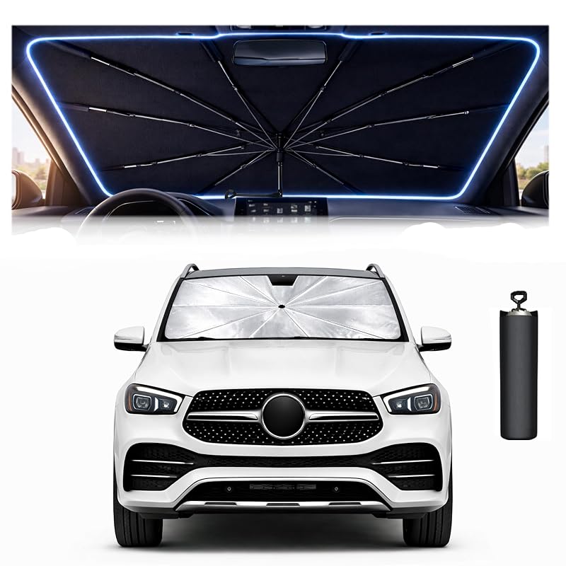 Protetor Solar para Para-brisa em Formato de Guarda-chuva BONULI para Mercedes-Benz GLE 2020–2026