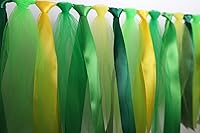 Vista 4 de Cartel decorativo de cactus para silla de bebé, cartel de primer cumpleaños, guirnalda de tela para silla de bebé, suministros de fiesta, amarillo