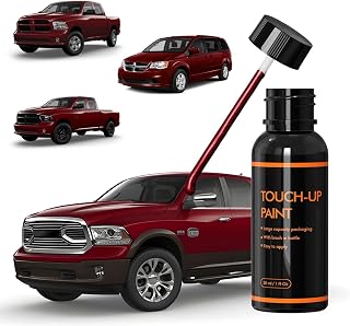 PRP/JRP Deep Cherry Red Touch Up Paint for Dodge, DIY Car Paint Scratch Repair Kit, Automotive Paints, Quick & Easy Fix Scratch Repair Compatible with RAM/Promaster/Durango/Grand Caravan