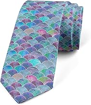 Erosebridal Summer Food Men's Neckties,Colorful Cocktail Neckties For Men,Party Fresh Fruit Strawberry Lemon Slices Neck Tie