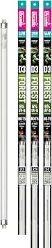 Arcadia Reptile D3 Forest T5 UVB Lamp 6% (54W) - High Output Flicker-Free UVB Tube for Forest Species, Full Spectrum Daylight, 12-Month Lifespan, Reptile Tank Accessories for Gecko, Snake, Turtle