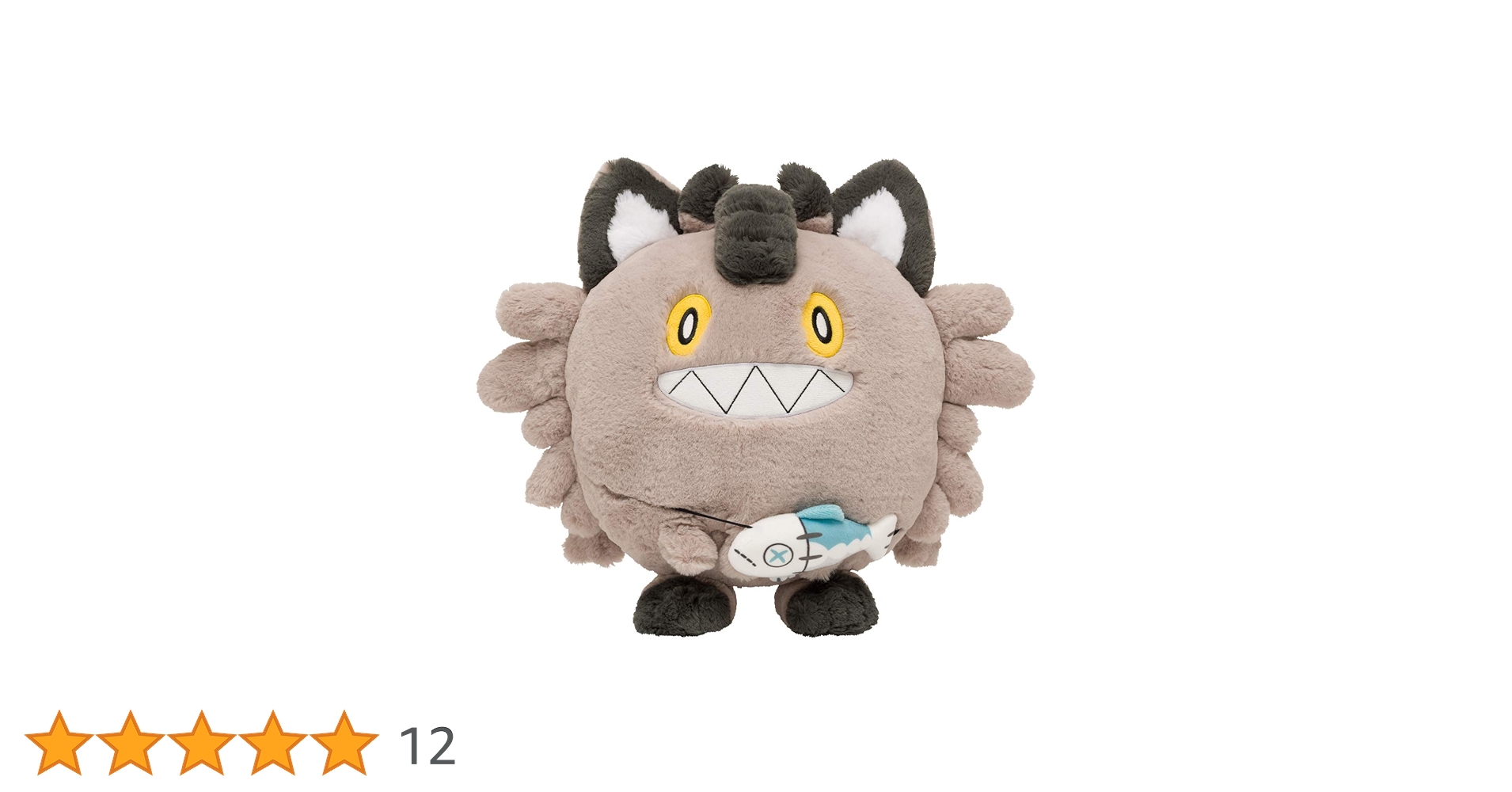 【匿名配送】 ふわふわ抱きぬいぐるみ がらるにゃーすのひ ガラルニャース Amazon.co.jp: ポケモンセンターオリジナル ふわふわ抱き