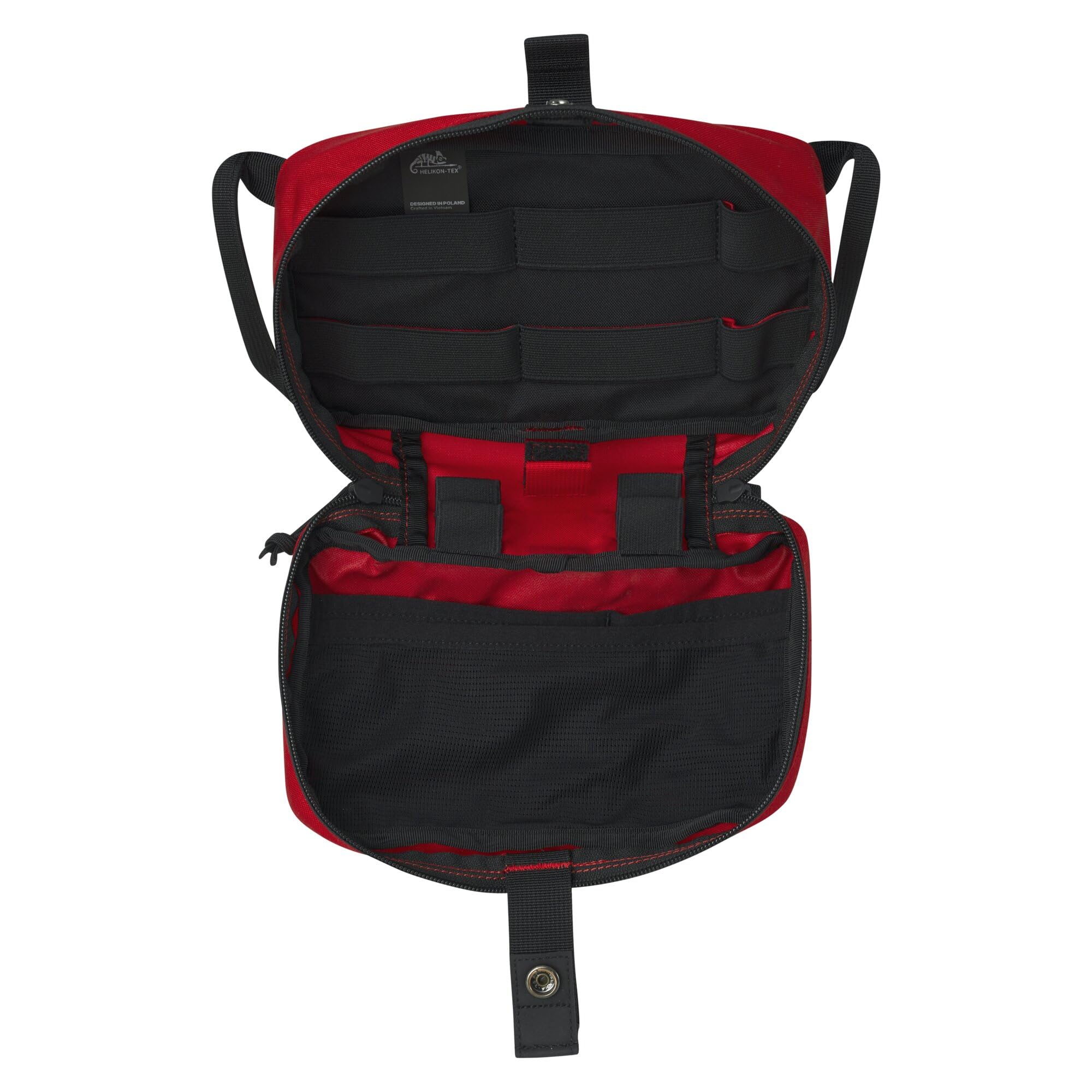Helikon-Tex Vehicle MED Kit di primo soccorso per auto First Aid Responder EMS, rosso