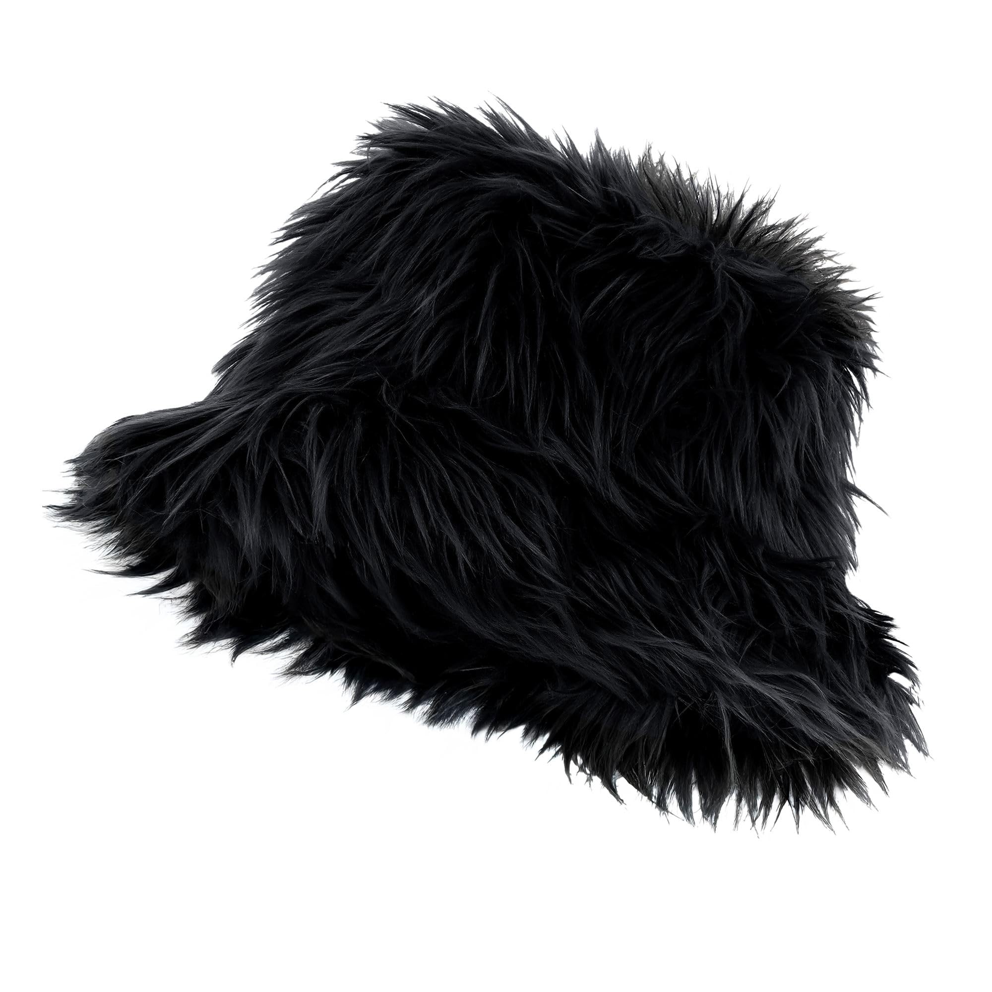 W WIDMANN MILANO Party Fashion - Plush Fishing Hat, Fluffy Fishing Hat, Accessory for Festivals Carnival, Theme Parties