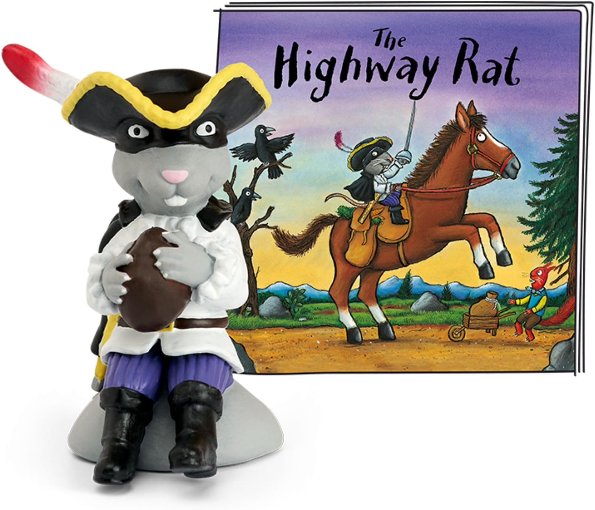 tonies Audio Character for Toniebox, The Highway Rat by Julia Donaldson, Audio Book Story and Song for Children for Use with Toniebox Music Player (Sold Separately)