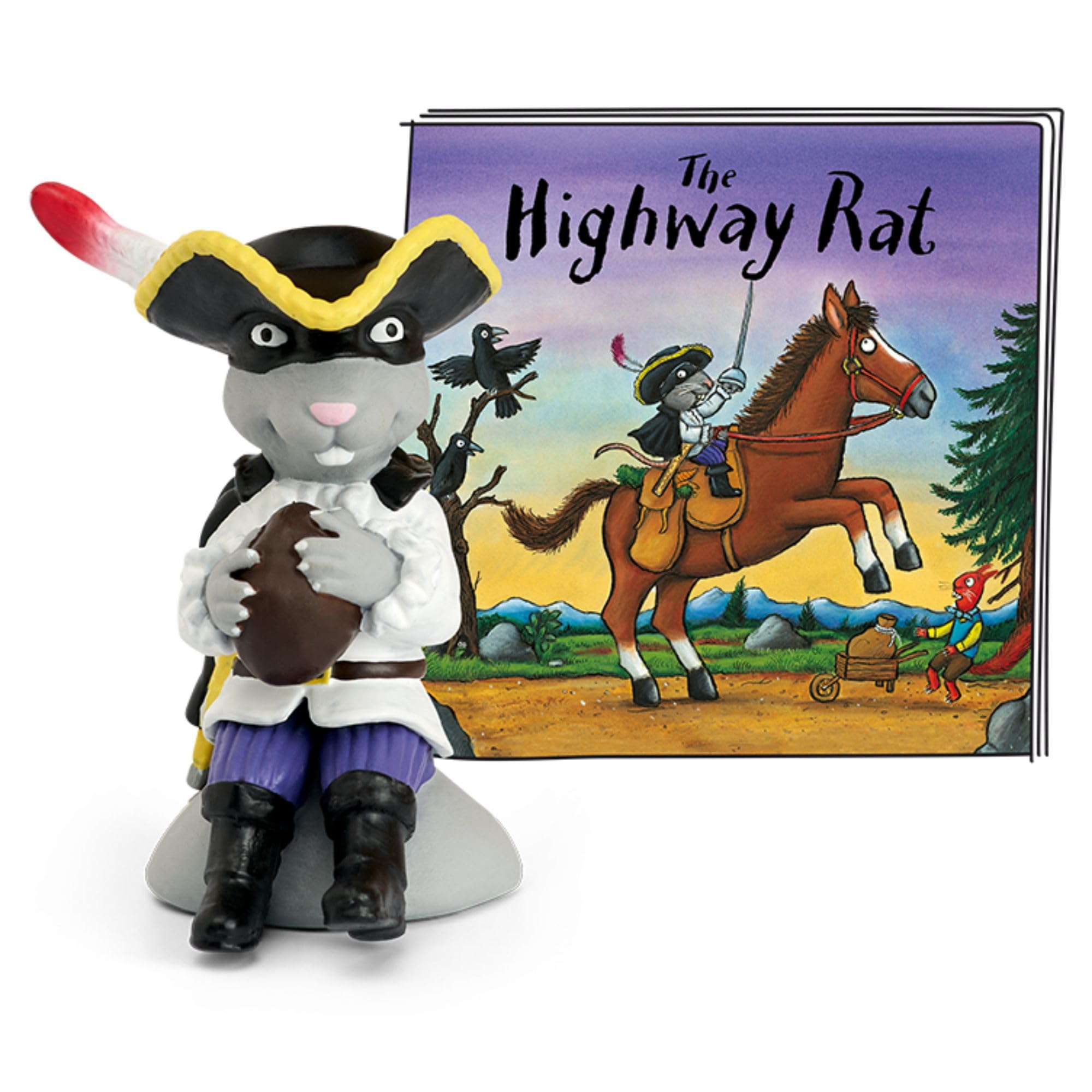 Audio Character for Toniebox, The Highway Rat by Julia Donaldson, Audio Book Story and Song for Children for Use with Toniebox Music Player (Sold Separately)