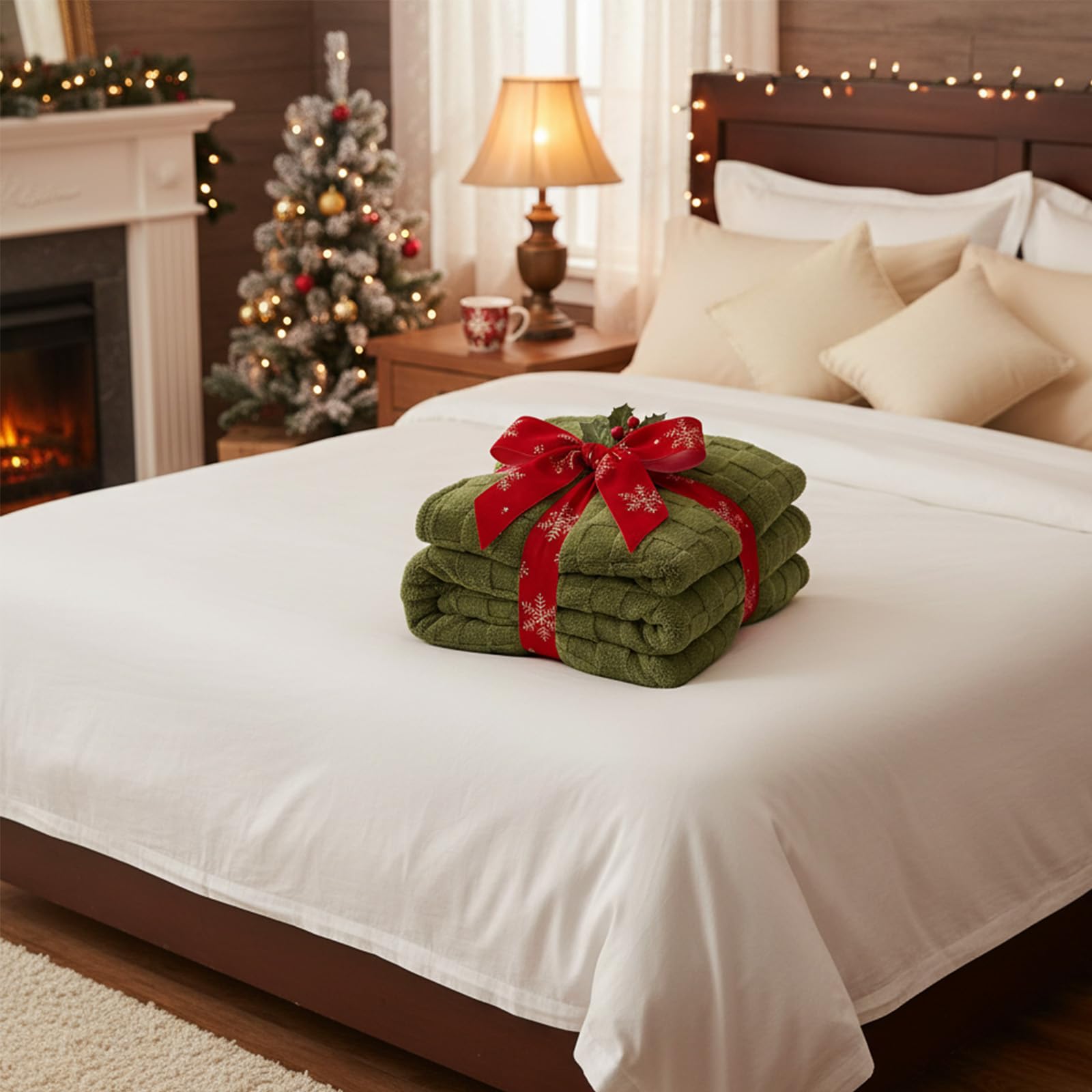 Good Nite Coperta Pile Plaid a Scacchi - Coperta Letto Matrimoniale e Singolo, Coperta Divano, Coperta Quattro Stagioni Morbido Accogliente e Caldo Saldo per Primavera Estiva Autunno Inverno