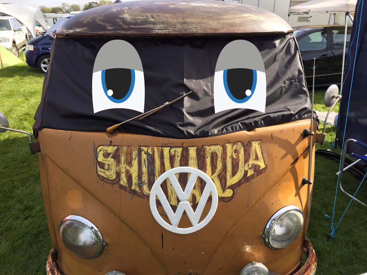 Fuel Lagoon Oscar T1 Window Camper Front Split Screen Wrap Cover Blinds Windscreen Splitty Eyes