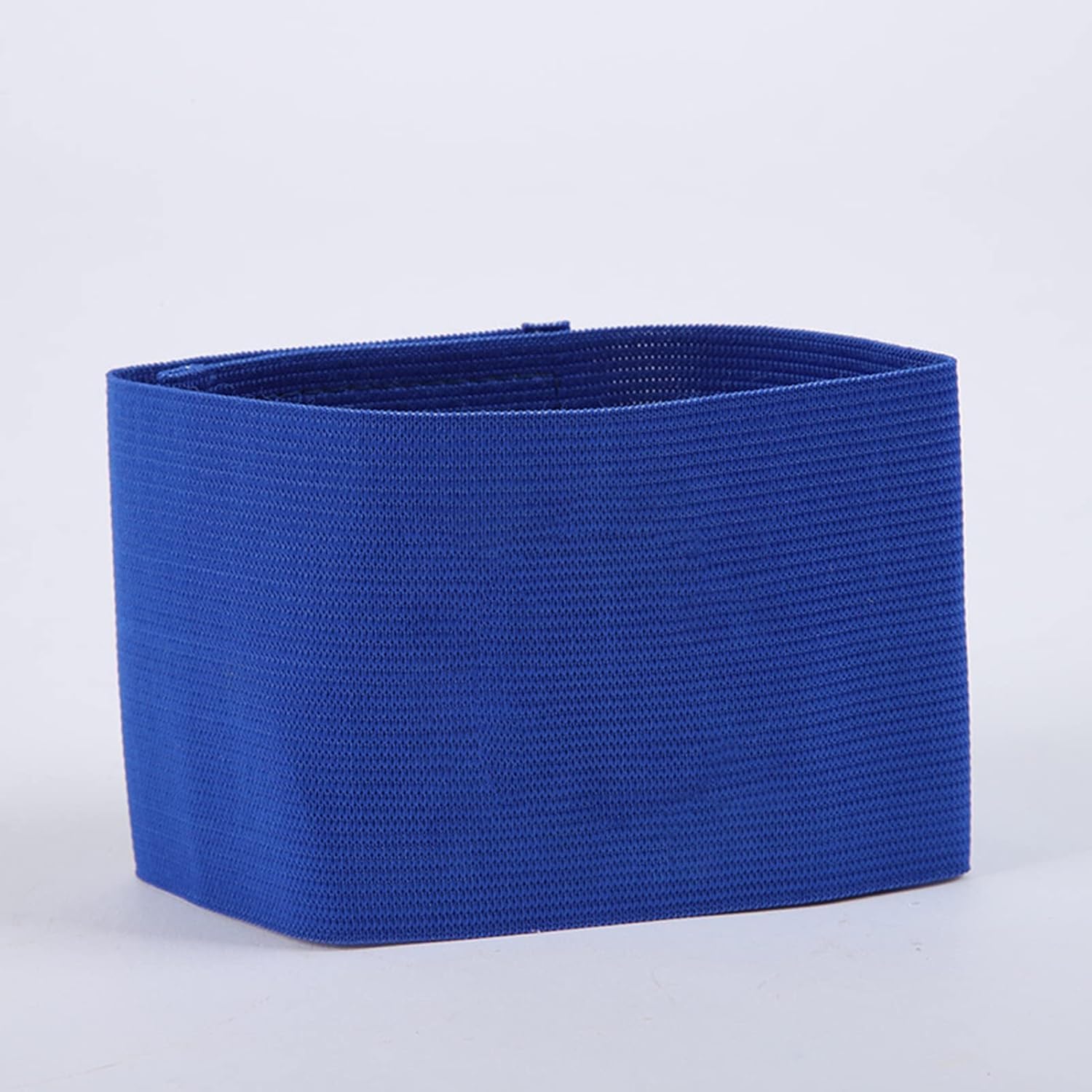 Adult Squad Armbands Elastic Non-Slip Adjustable Arm Band Neon Colored Adhesive Armband Wrist Sweatbands,for Soccer Football Training Team Sports Wrist Bands,Football Hand and Arm Pads (Blue)