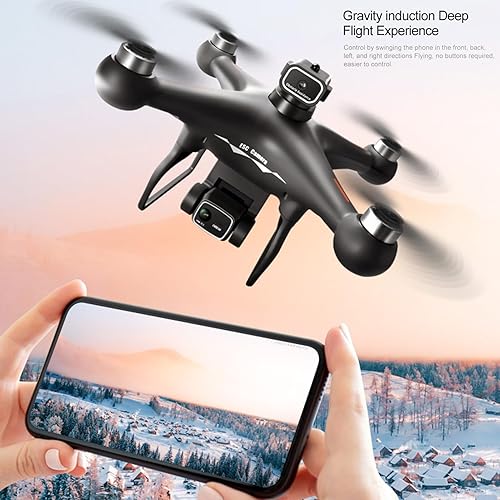Miniatura 5 de GoolRC Dron S116 con cámara 4K para adultos, cuadricóptero RC con evitación de obstáculos, flujo óptico, vuelo de trayectoria, modo sin cabeza,