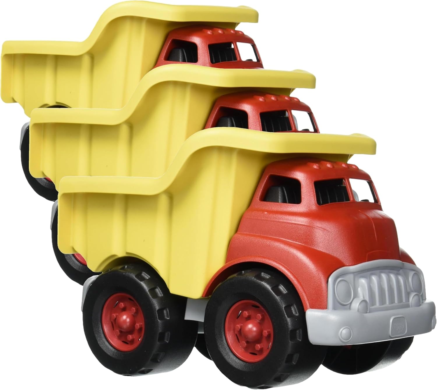 Carbon Neutral Dump Truck - Green/Orange (Pack of 3)