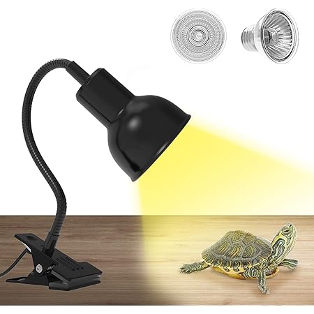 Amazon Morsen 爬虫類ライト 亀ライト 蛇ライト 両生類用ライト 25w 50wアナログ太陽 Uva Uvbライト 保温電球 バスキングライト クリップスタンド式 熱帯 亜熱帯 カメ 両生類用照明器具 2つランプ付き Morsen ライト 照明 通販