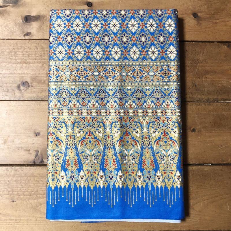 Amazon.co.jp: バティック NO87 水色系 生地 布 : ホーム＆キッチン