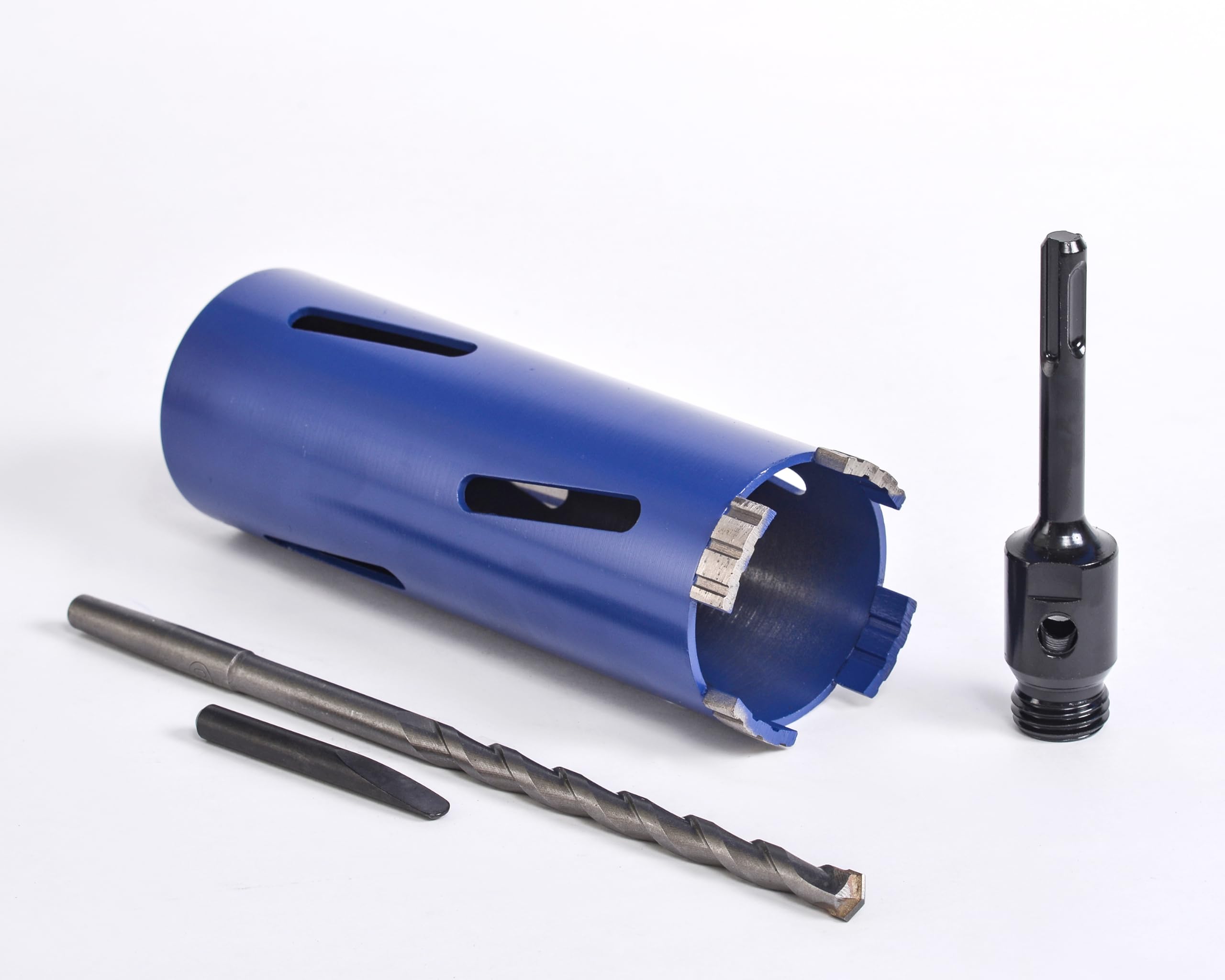 SDS PLUS Diamantbohrkrone 32-150 mm Bohraufsatz Set mit Adapter 200mm Länge Inklusive Bohrer (SDS PLUS Ø 68mm x L 200mm)