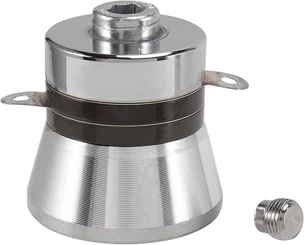 60W 40KHz High Conversion Efficiency Ultrasonic Piezoelectric Transducer Cleaner High Performance Acoustic Components, Gray &Silver