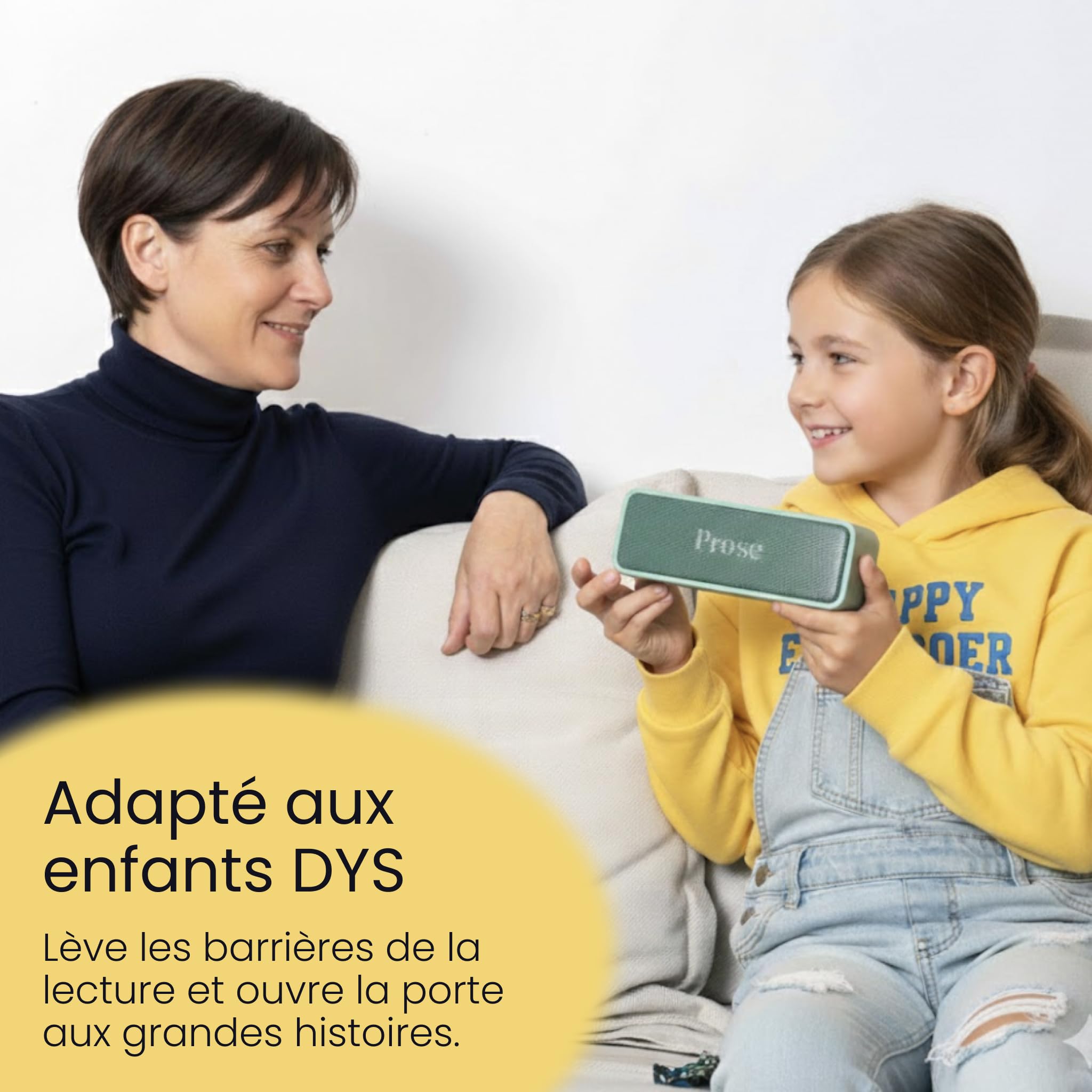 Prose Boite à histoires 7-14 ans Sans Smartphone ni Écran Adapté Dyslexie et Difficultés de Lecture Programme primaire et collège Classiques Aventures Fantasy 1 Livre Offert