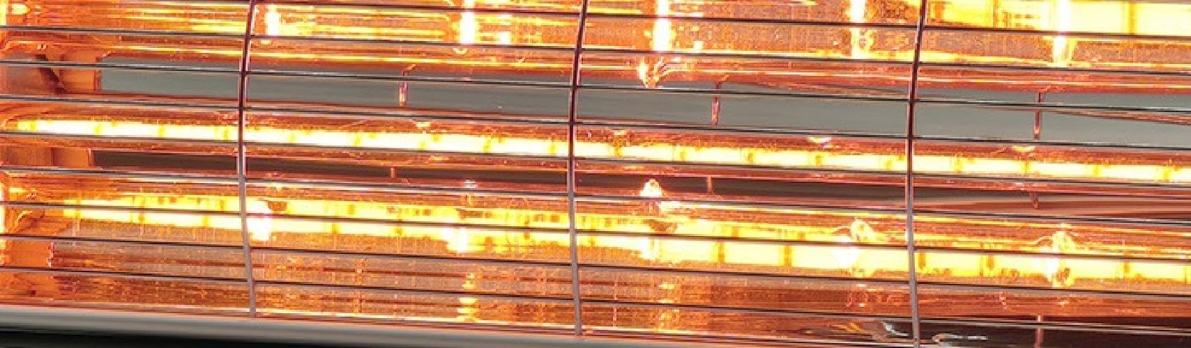 Termopatio da muro infrarossi 2000W per esterno Riscaldatore elettrico da parete in alluminio Riscaldamento immediato per terrazze, balconi e verande Stufa a infrarossi Calore immediato e sicuro