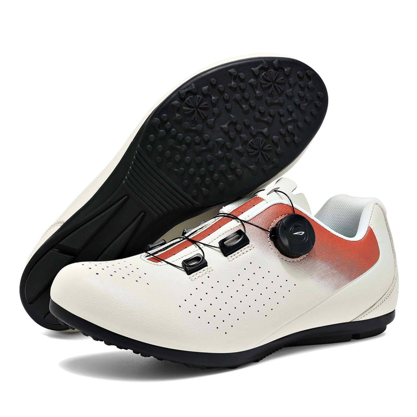 JiuQing Zapatillas Ciclismo Sin Bloqueo para Interiores Exteriores para Hombre Mujer con Pedal Plano Antideslizante Estilo Casual para Bicicleta De Carretera Y Montaña