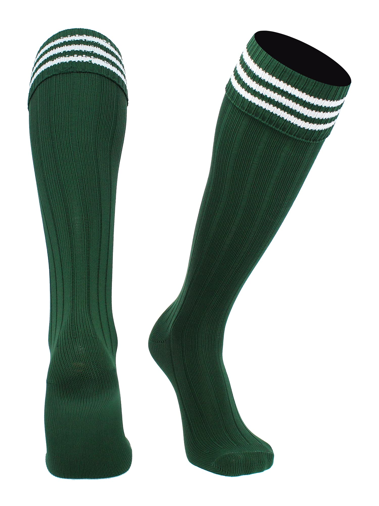 Soccer Socks With Fold Down Top - European Style for Adults - Men and Women