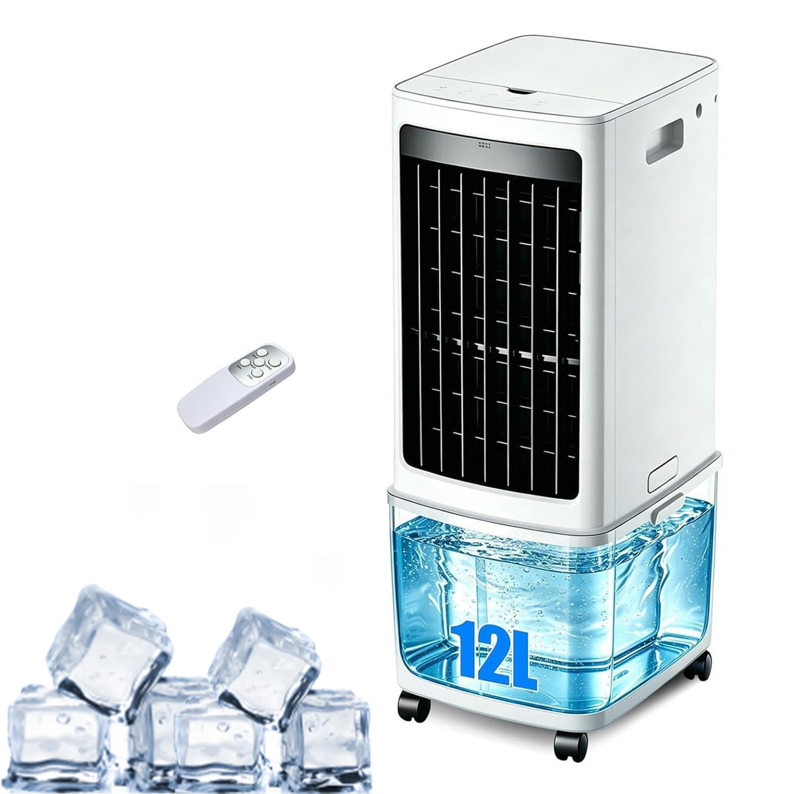 Portable Air Conditioner Cooler with Remote Control, Evaporative Air Cooler