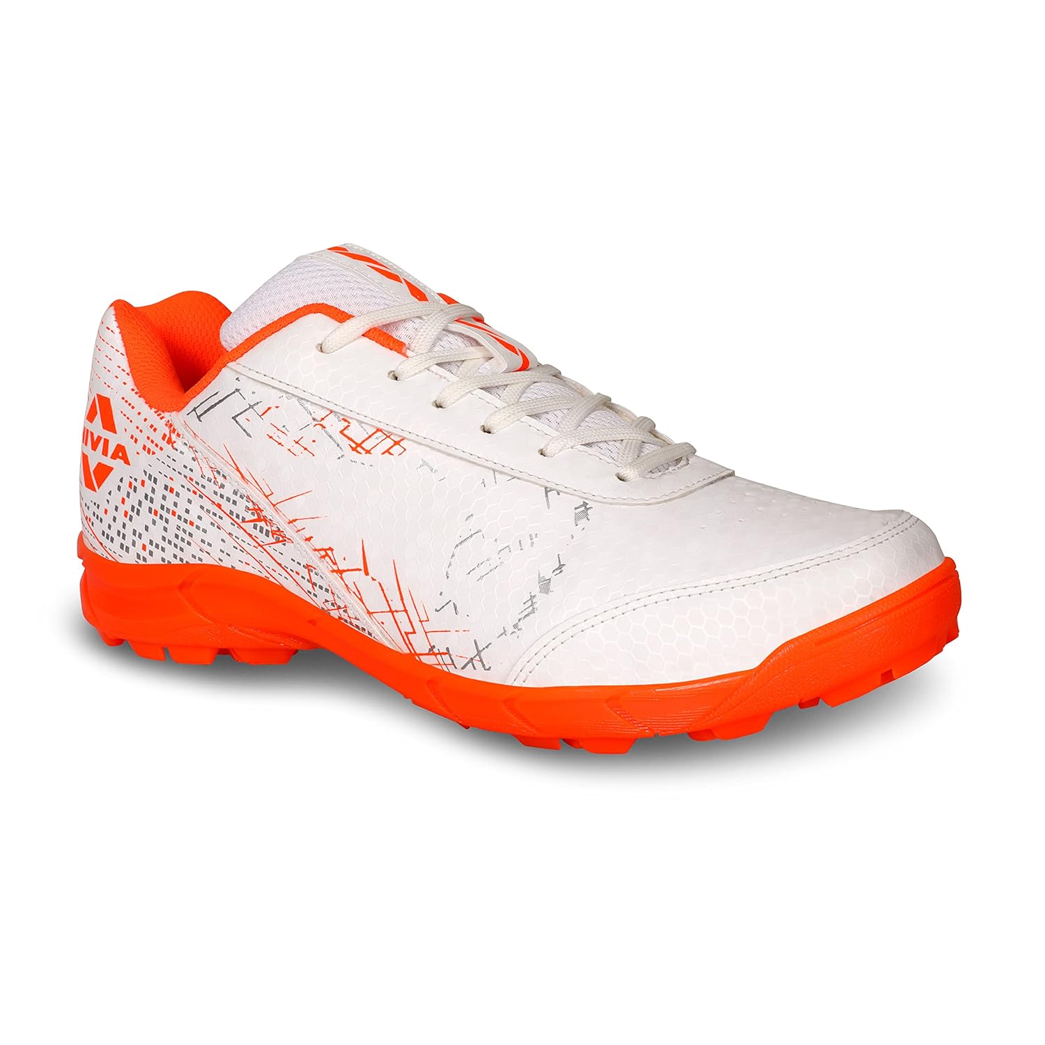 Nivia Bounce Cricket Shoes | Mesh & TPU Upper | Cushioned EVA Insole | Durable PVC Outsole | Cricket Shoes for Men | Lightweight| Sports Shoes 8 71BJzRMmdOL. SL1500