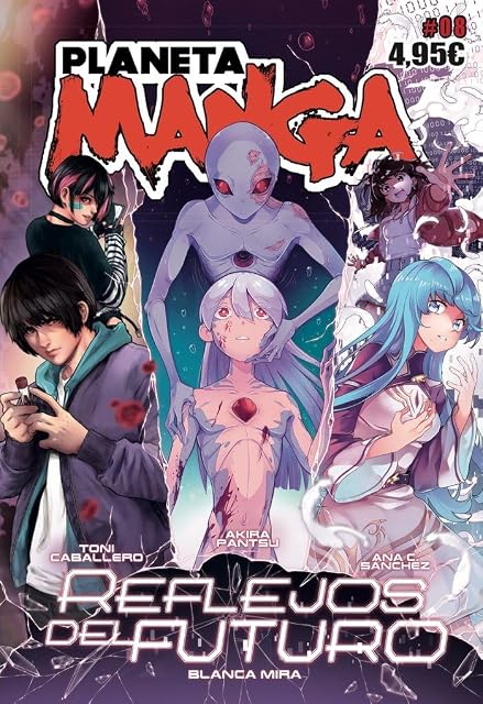 Portada de Planeta Manga Nº 08