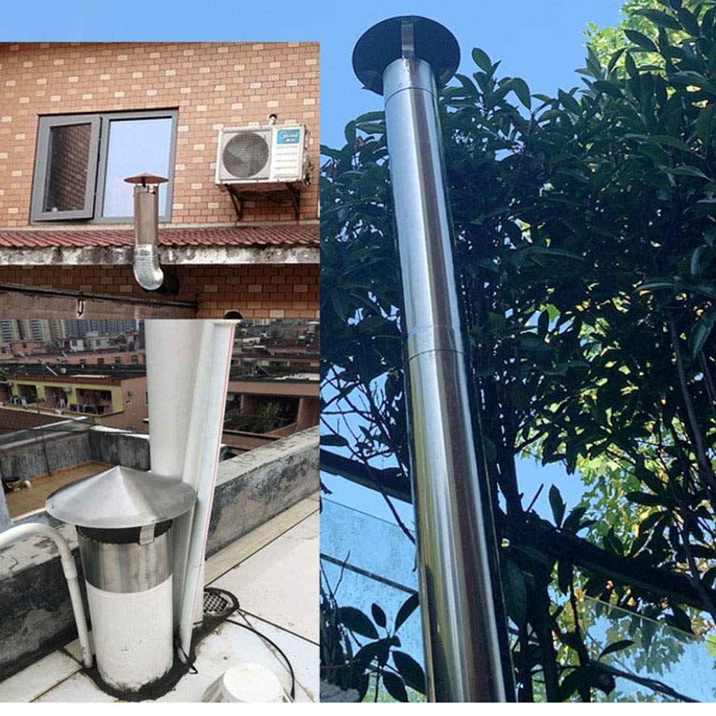 Roof Cowl 200mm Diameter 8". Ducting Pipe. Woodburner Flue Liner - View #7