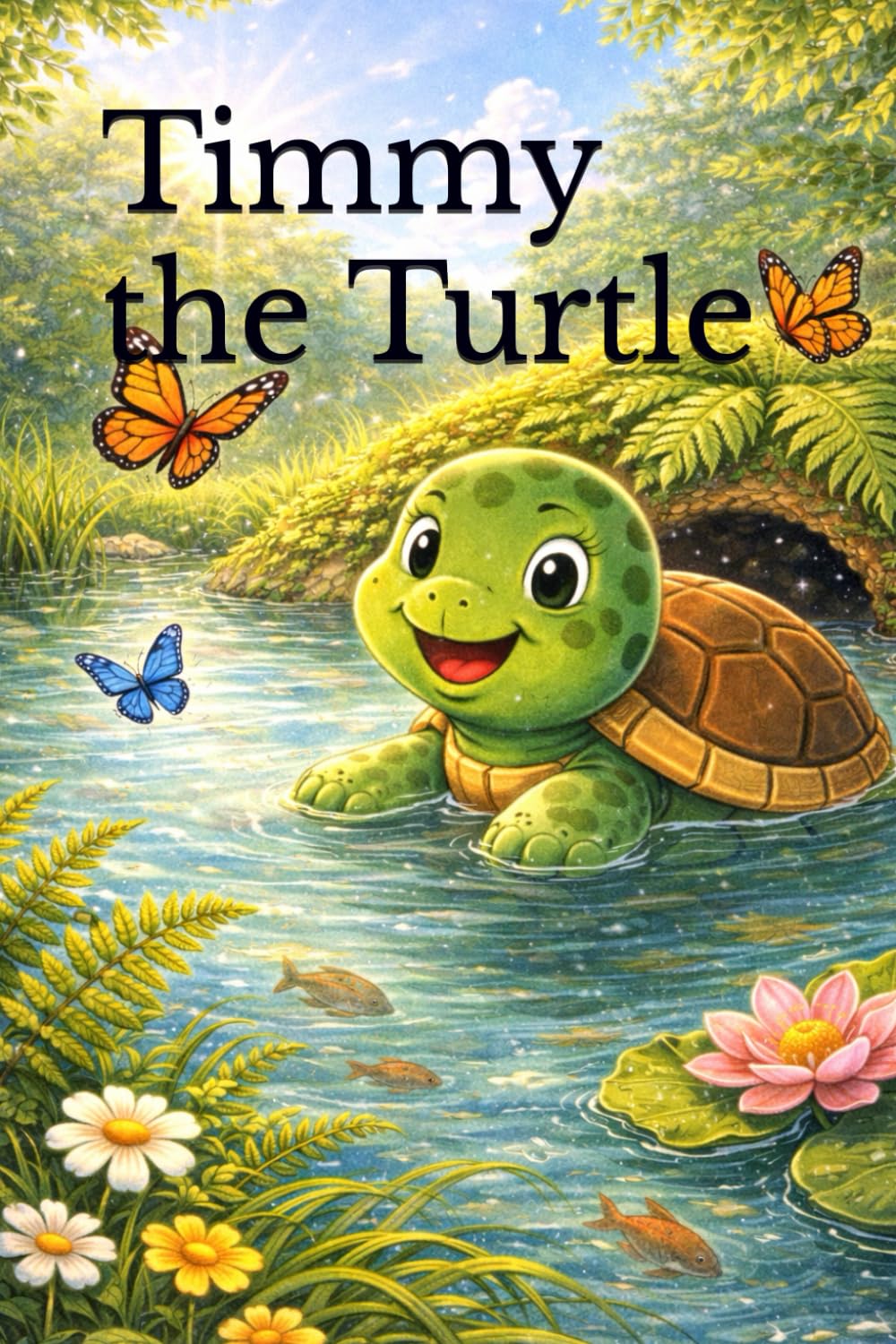 Timmy the Turtle: The Little Turtle Who Never Gave Up: A Heartwarming Children’s Story About Patience, Confidence, and Believing in Yourself | Perfect Bedtime Story for Kids Ages 2–6