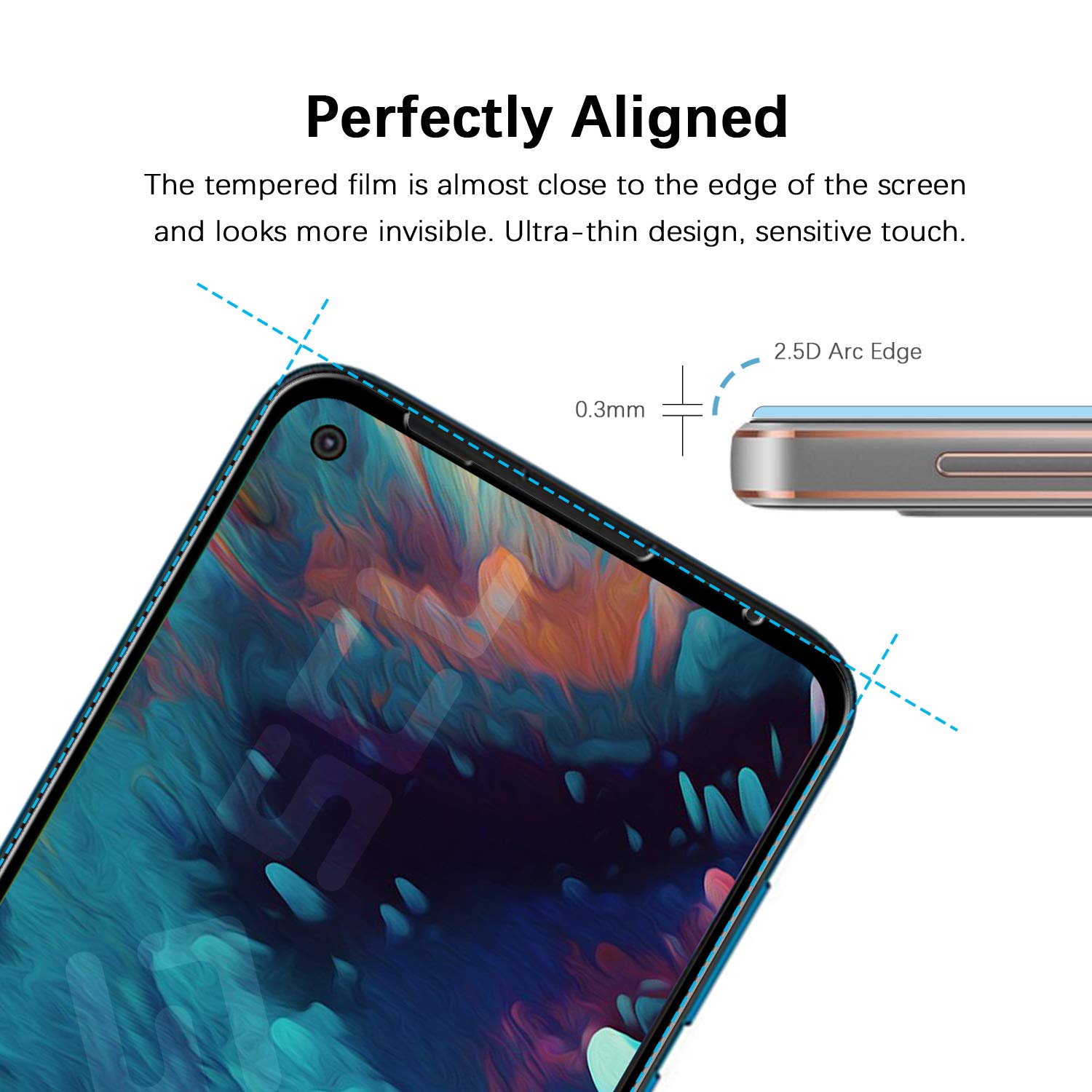 Vetro Temperato Completo 9D Per Motorola Moto G7 G8 Play