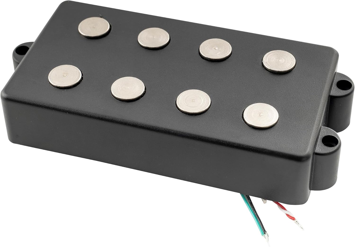 Artec MMC4 Ceramic Magnet Soapbar Style Bass Pickup Bridge Pickup 12.6K for 4-String MusicMan Style Bass, Black