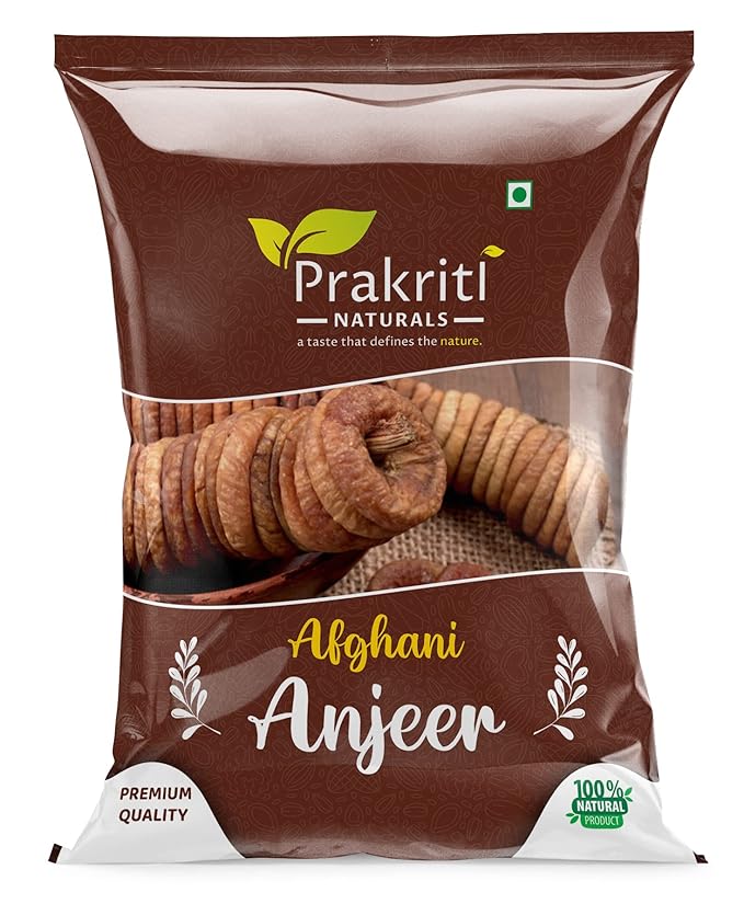 Prakriti Naturals Afghani Anjeer Figs Dried Figs Dry Fruits for body