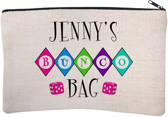 Pattern Pop Personalized Bunco Bag