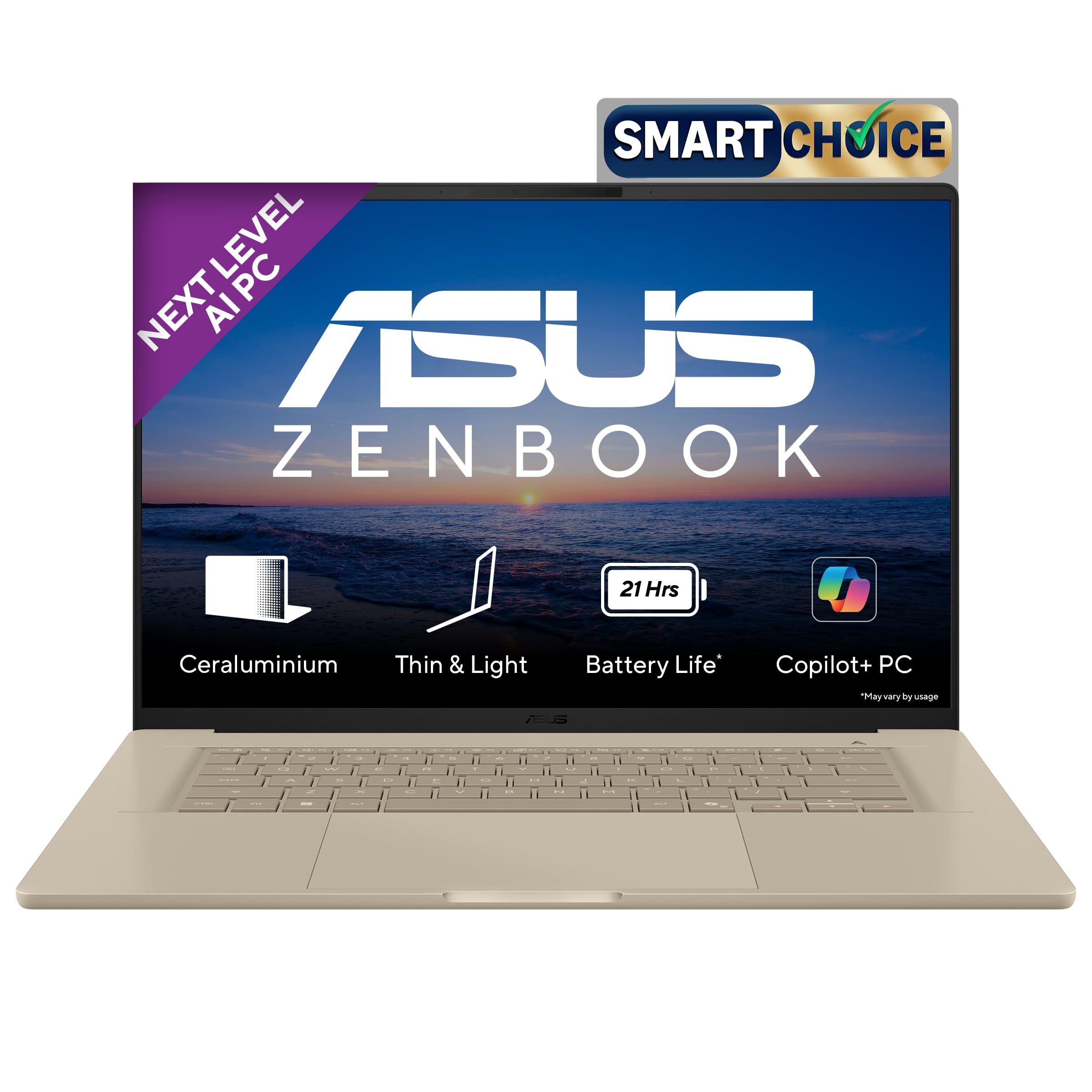 Add ASUS Zenbook A16 (2026),Smartchoice,Snapdragon X2 Elite - Image 1