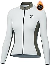 INBIKE Women's Cycling Jersey Winter Fleece Cycling Jacket Windproof Thermal Bike Jersey MTB Long Sleeve