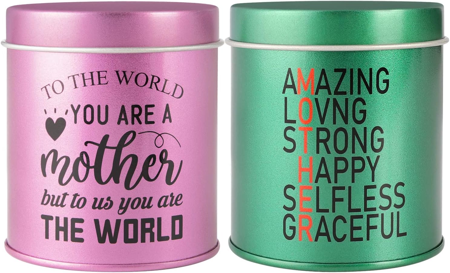 Mothers Day Gifts,2 Packs Aromatherapy Vanilla&Spring Soy Candles，Funny Gifts for Mom，for Relaxation,Bathing,Yoga,Travel,Sleep,Meditation,9oz