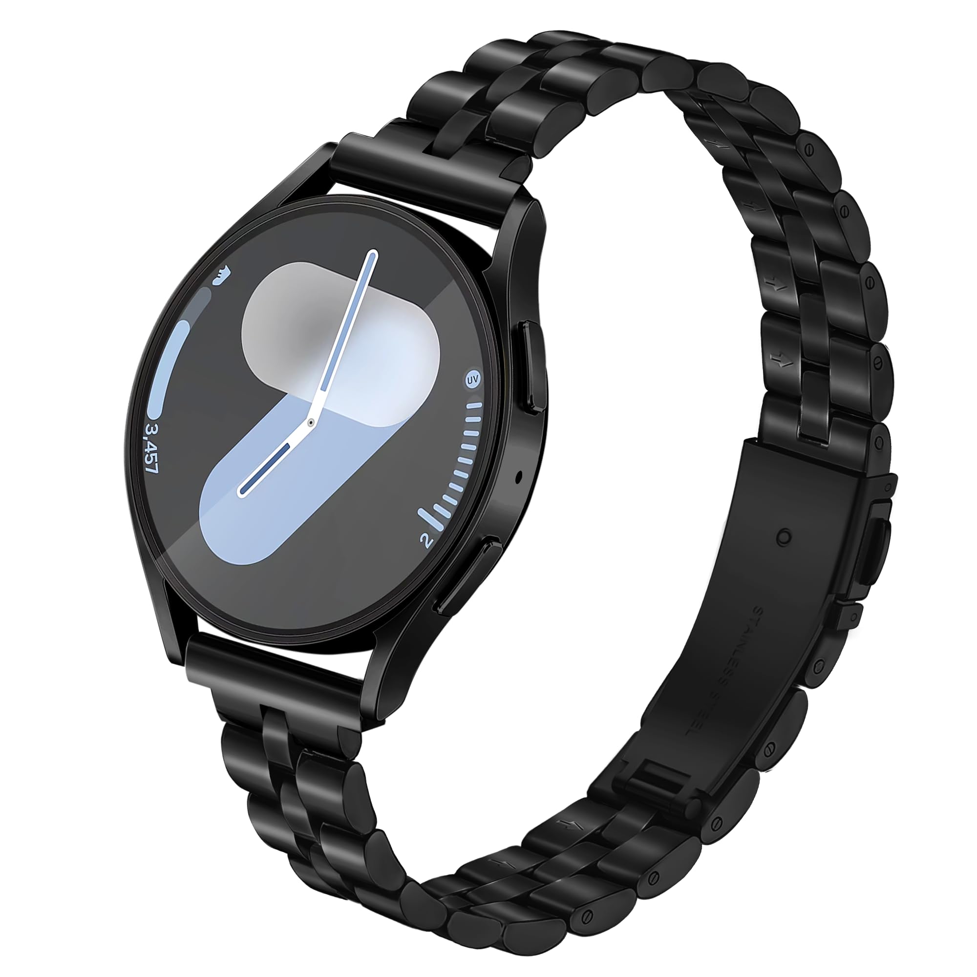 Aniaboho 20mm Metall Armband kompatibel mit Samsung Galaxy W