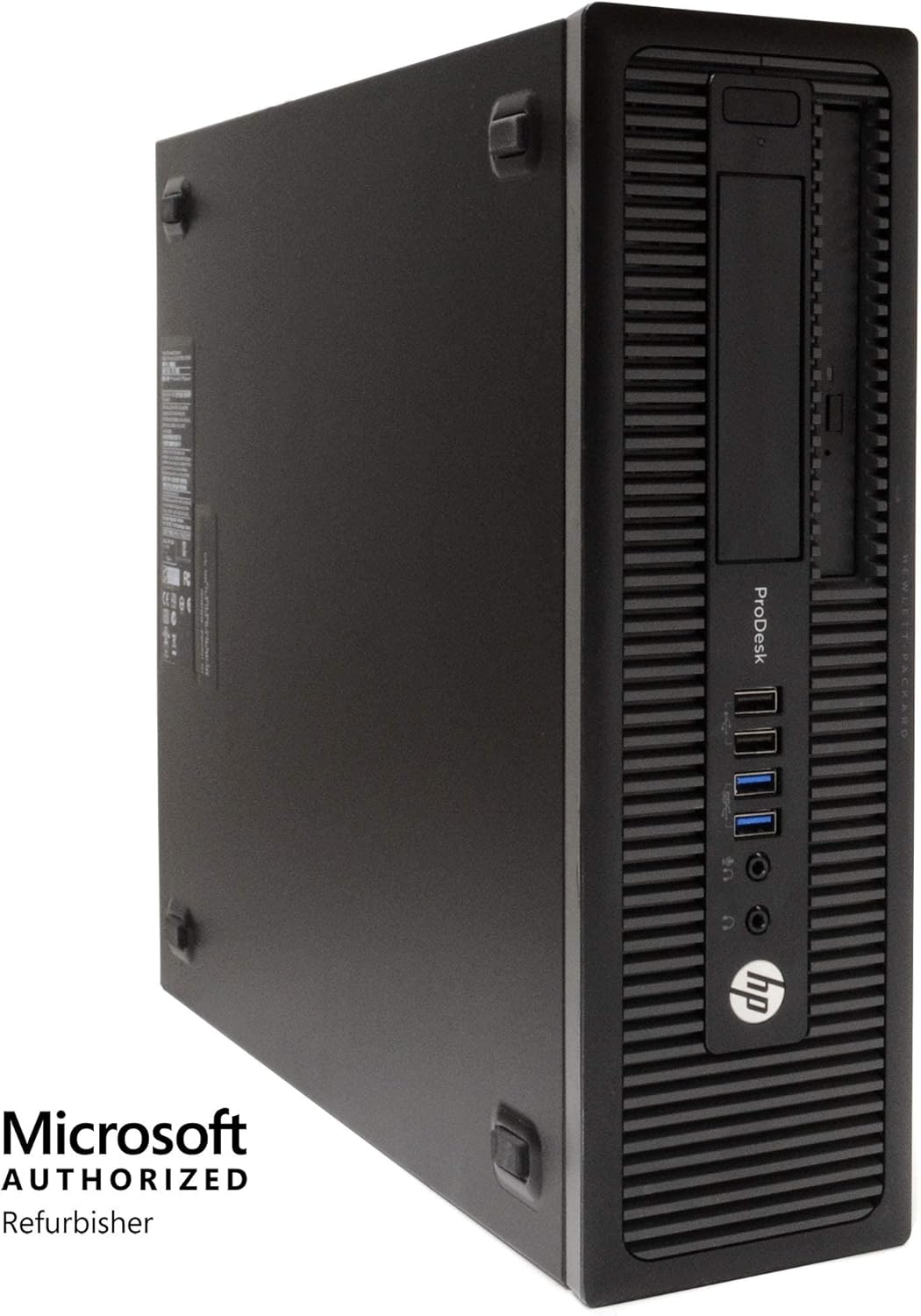HP ProDesk 600G1 Small Desktop Computer (SFF) | Quad Core Intel i5 (3.20GHz) | 8GB DDR3 RAM | 500GB HDD Hard Disk Drive | Windows 11 | 24in Monitor | RGB Mouse + Keyboard (Renewed)