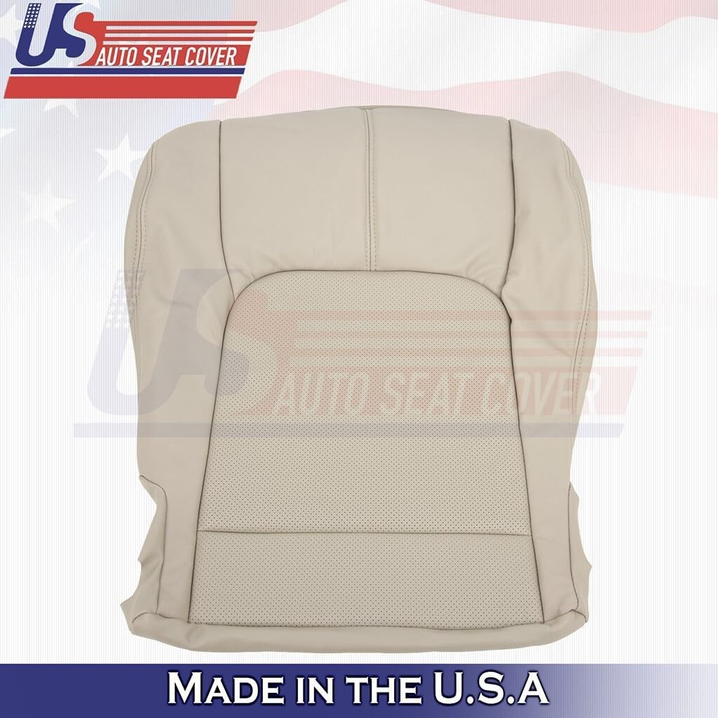 2009 to 2014 fits Nissan Murano Driver Side Bottom Leather Seat Cover Tan