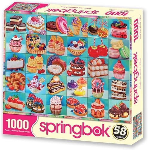 Miniatura 2 de Springbok 's 1000 piezas rompecabezas dulces - Hecho en Estados Unidos