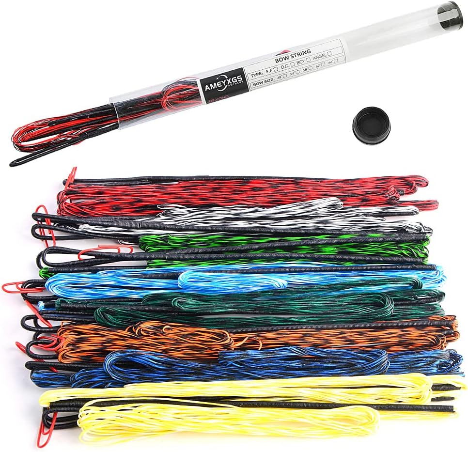 SHARROW Archery Dacron Bow String Handmade Replacement Bowstring 16 Strands for 68 70 inch Recurve Bow Longbow